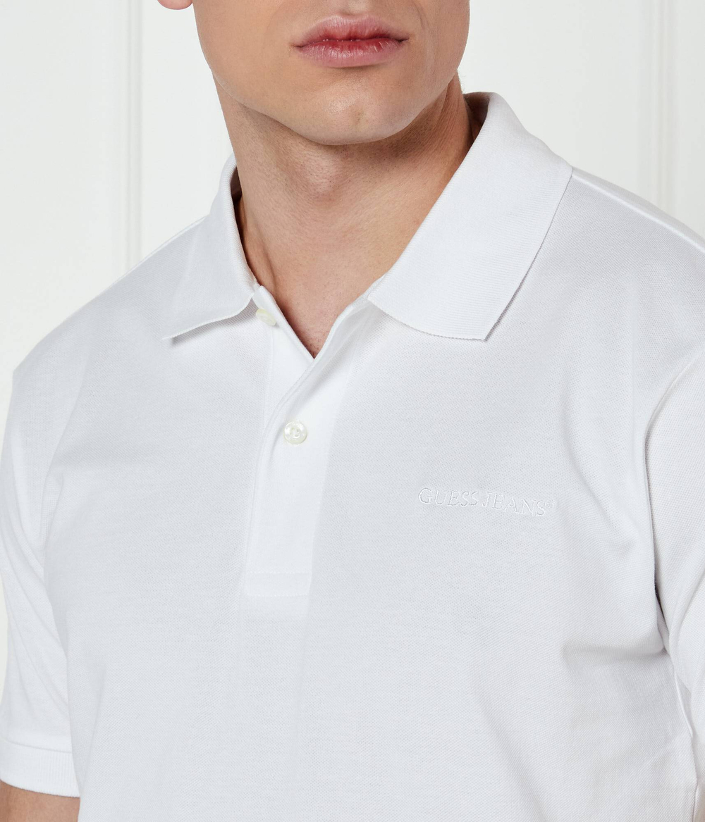 Поло EMBRO Guess Jeans - белый(M4BP29 KCJV1)