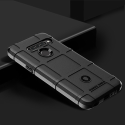 Чехол для LG G8 ThinQ цвет Black (черный), серия Armor от Caseport