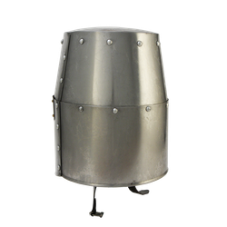 Nautical Шлем крестоносца ''Ведро'' с медной отделкой