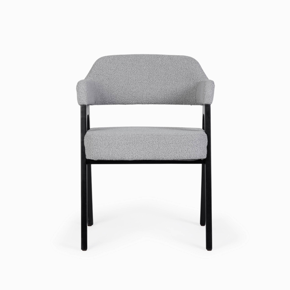 Обеденный стул Sanny Grey серый