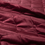 Велюровое покрывало ромб OVF033