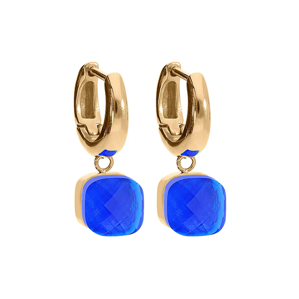 Серьги Qudo FIRENZE (G) Lapis 107001/20-4723