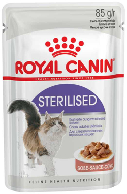Консервы ROYAL CANIN Sterilised для стерилизованных взрослых кошек, 85г