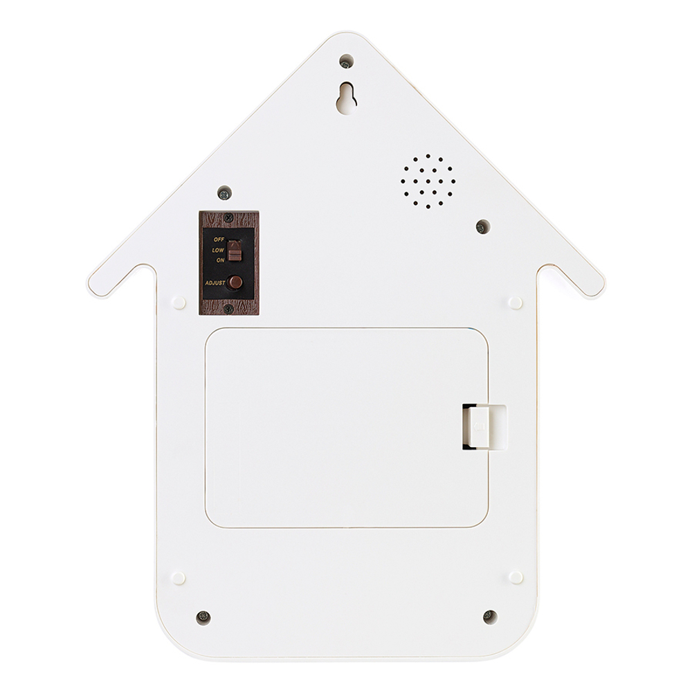 Часы с кукушкой qq, белые