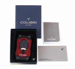 Гильотина Colibri S-cut, красный карбон