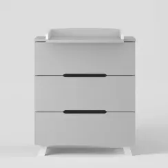 Комод Incanto Anniken Серый/белый