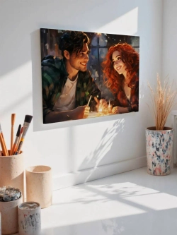 Картина на стену 40 X 50 Парень с девушкой