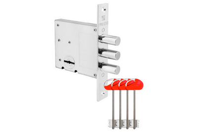 Замок FUARO MDV10/S-60.00.3R14 врезной сувальдный 4кл