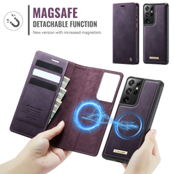 Чехол-кошелек CaseMe 2 in 1 MagSafe Samsung Galaxy S21 Ultra