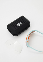 Спортивные очки с диоптриями 100% S3 / Soft Tact Two Tone / HiPER Silver Mirror Lens