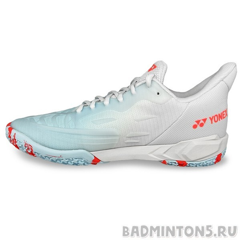 Кроссовки для бадминтона Yonex Cascade Drive 2 (White/Water Blue)