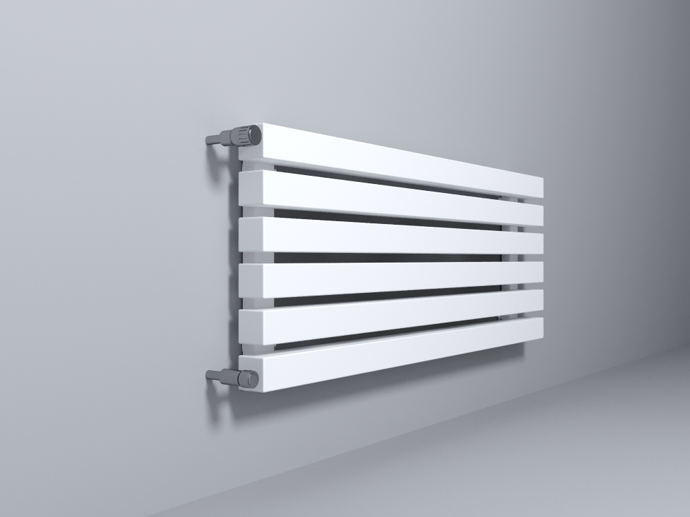 Горизонтальные дизайн-радиаторы Q60 1750мм с нижним подключением