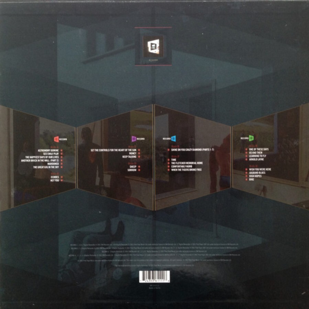 Pink Floyd / Echoes (The Best Of Pink Floyd) (4LP)