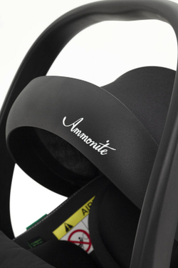 Коляска Carrello Vector CRL-6550 Ammonite AY329 Pro Absolute Black с базой Isofix 3 в 1 Coral Beige