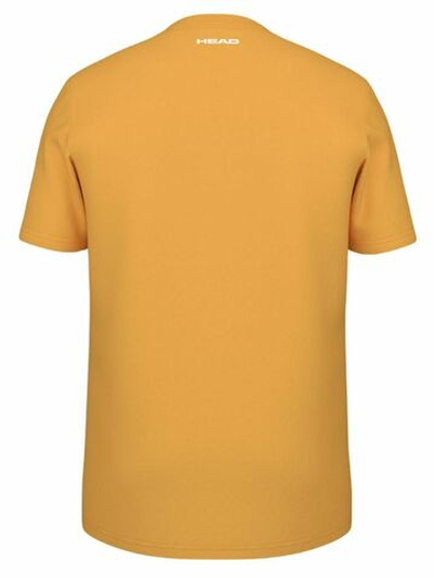 Футболка для мальчика теннисная Head Junior Off Court Rainbow T-Shirt - banana