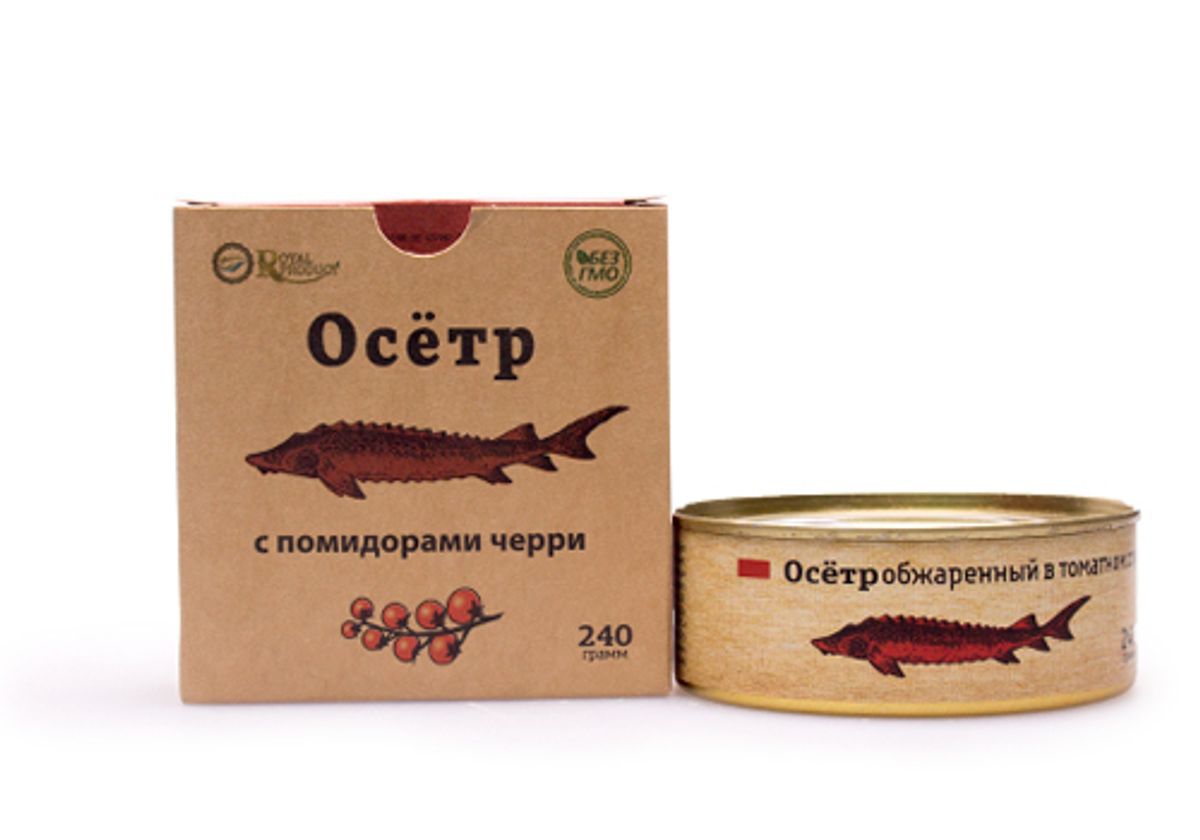 Осетр с помидорами черри Royal Product, 240г