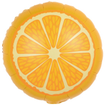 Шар Фольгированный Апельсин (Оранжевый)