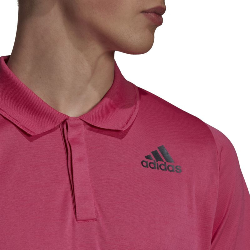 Теннисное поло Adidas Freelift Polo M - pink/black