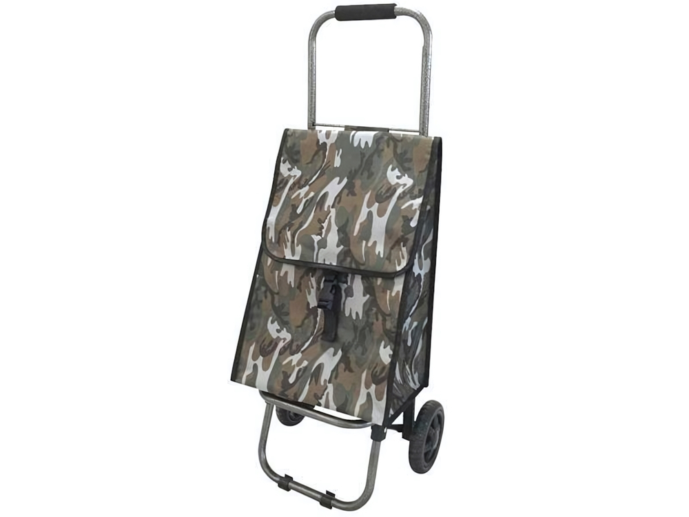 Тележка с сумкой 25кг "Хаки" D203