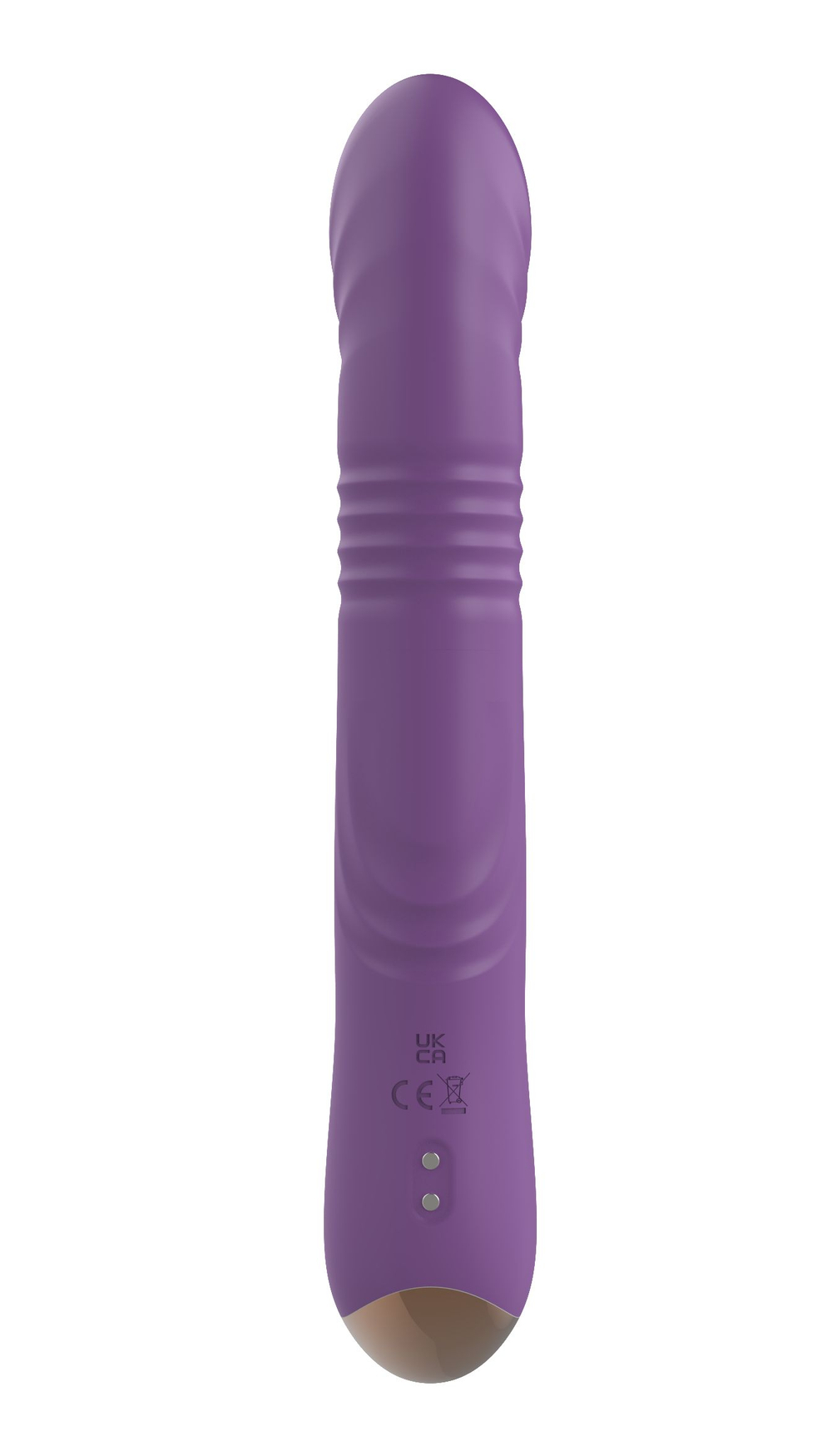 Вибратор-кролик Secwell с возвратно-поступательной стимуляцией