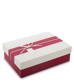 WF-13/2-B Коробка «Прямоугольник» цв.борд./молочн.