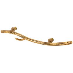 Ручка скоба мебельная Арт Бранч правая Амбер