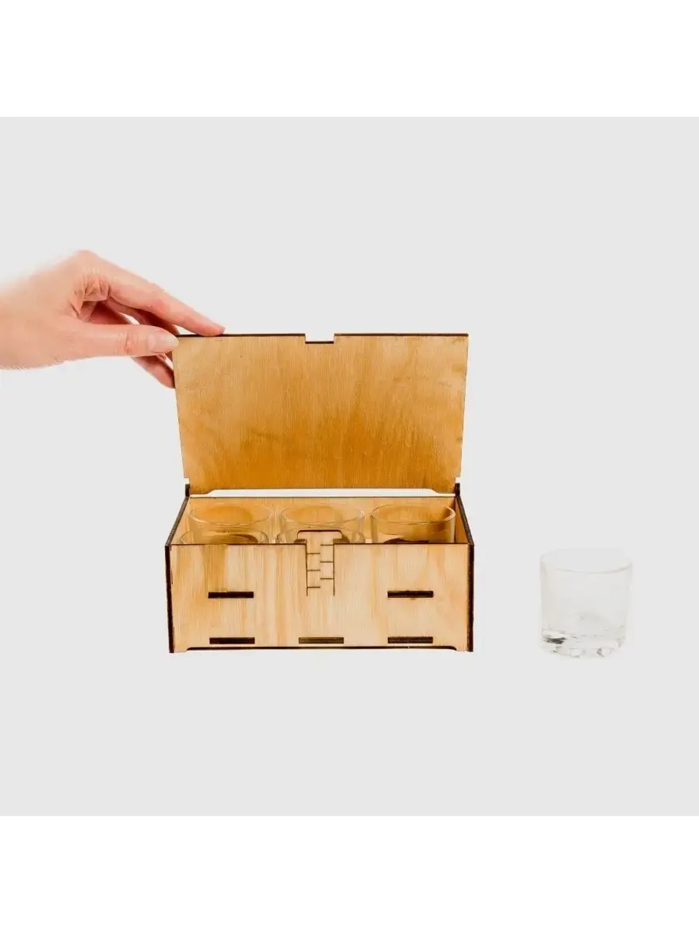 Набор рюмок "Z" 6 штук в подарочной коробке