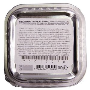 Влажный корм Monge Dog Fresh для собак, с говядиной, консервы 100 г