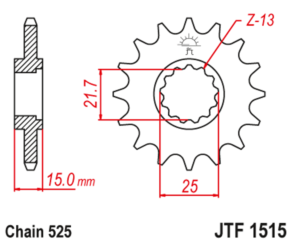 Звезда JTF1515.14