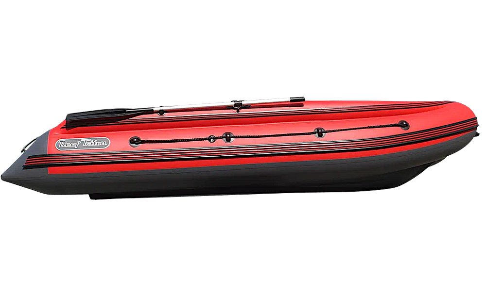 Лодка ПВХ Angler Reef Тритон 390FiНД с интегрированным фальшбортом