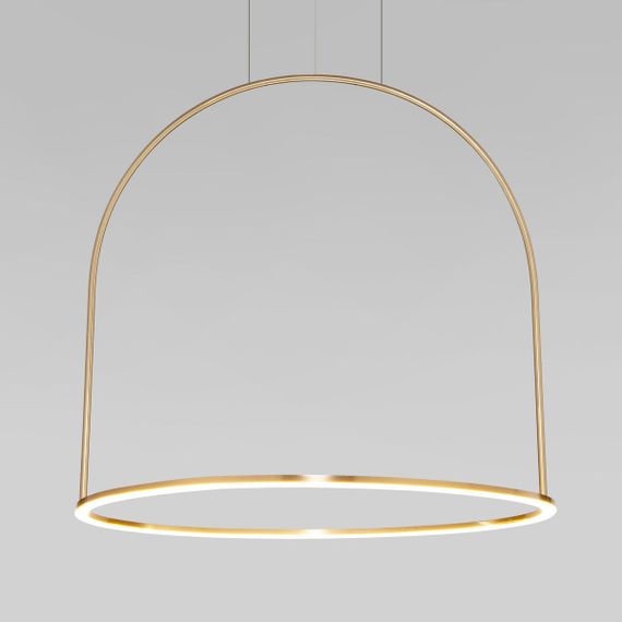 Подвесной светодиодный светильник Eurosvet Over 90322/1 латунь