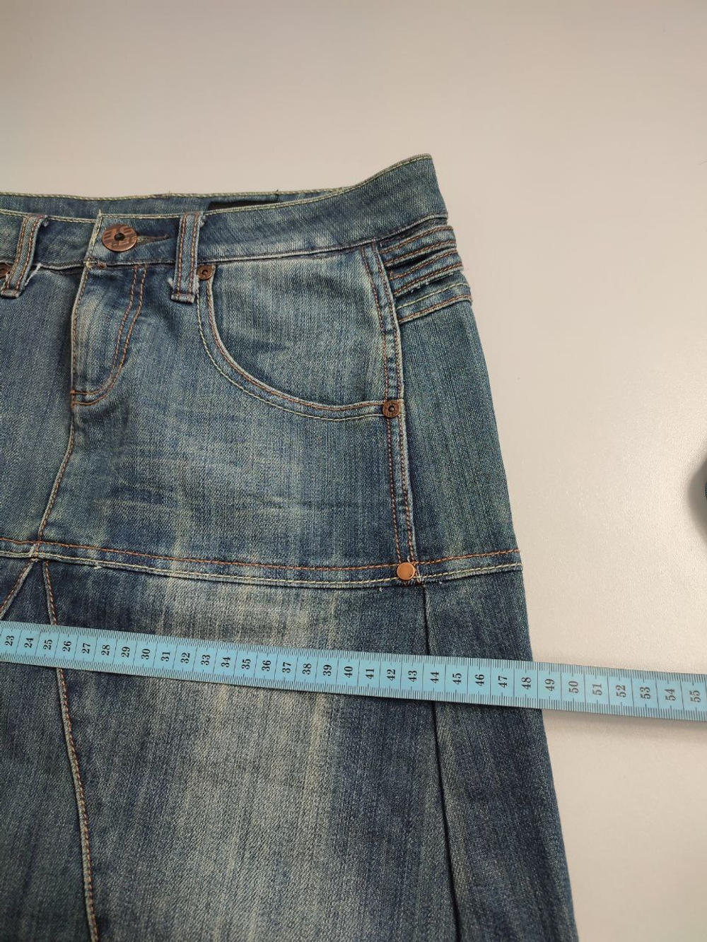 Юбка Etam джинсовая 42 размер