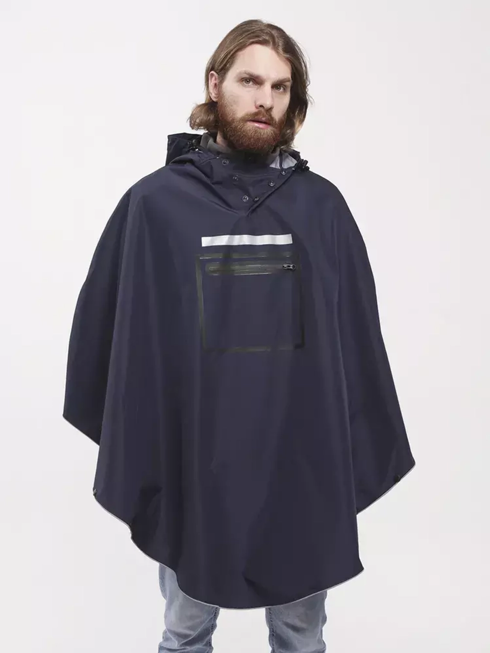 Дождевик пончо Gamp Navy Blue Синий