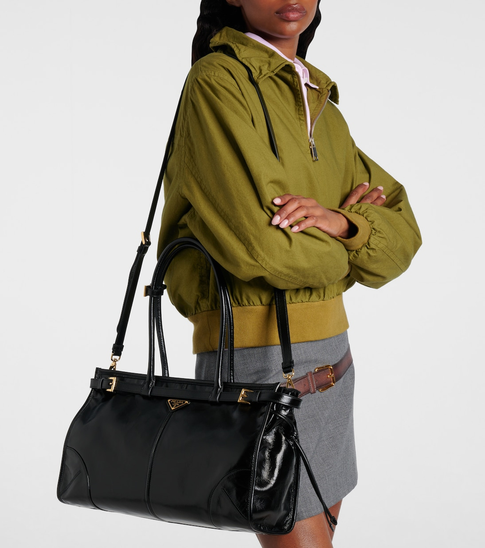 Сумка Prada Bonnie Large Leather "Black"