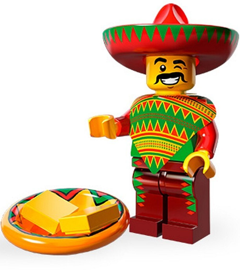 Минифигурка LEGO  71004 - 12 Парень тако-вторник