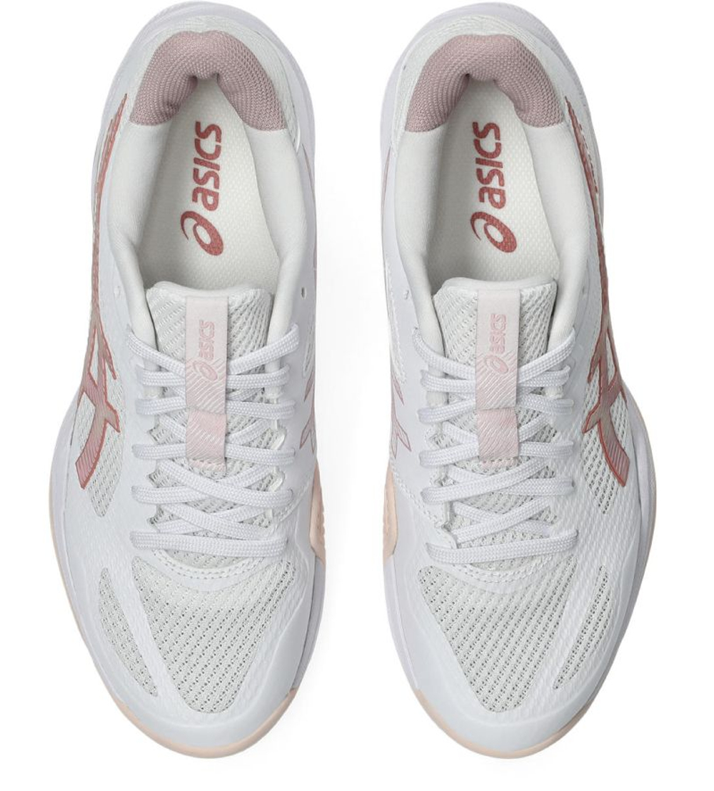 Женские кроссовки для бадминтона/сквоша Asics Blade FF 2 - white/morganite