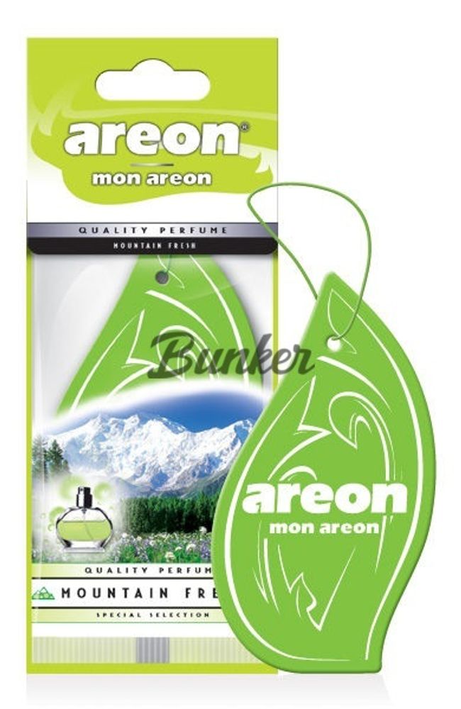 Ароматизаторы для автомобиля AREON &quot;MON AREON&quot; Горная свежесть (MOUNTAIN FRESH), (шт.)