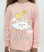 7-43-4 Пижама для девочки Luneva