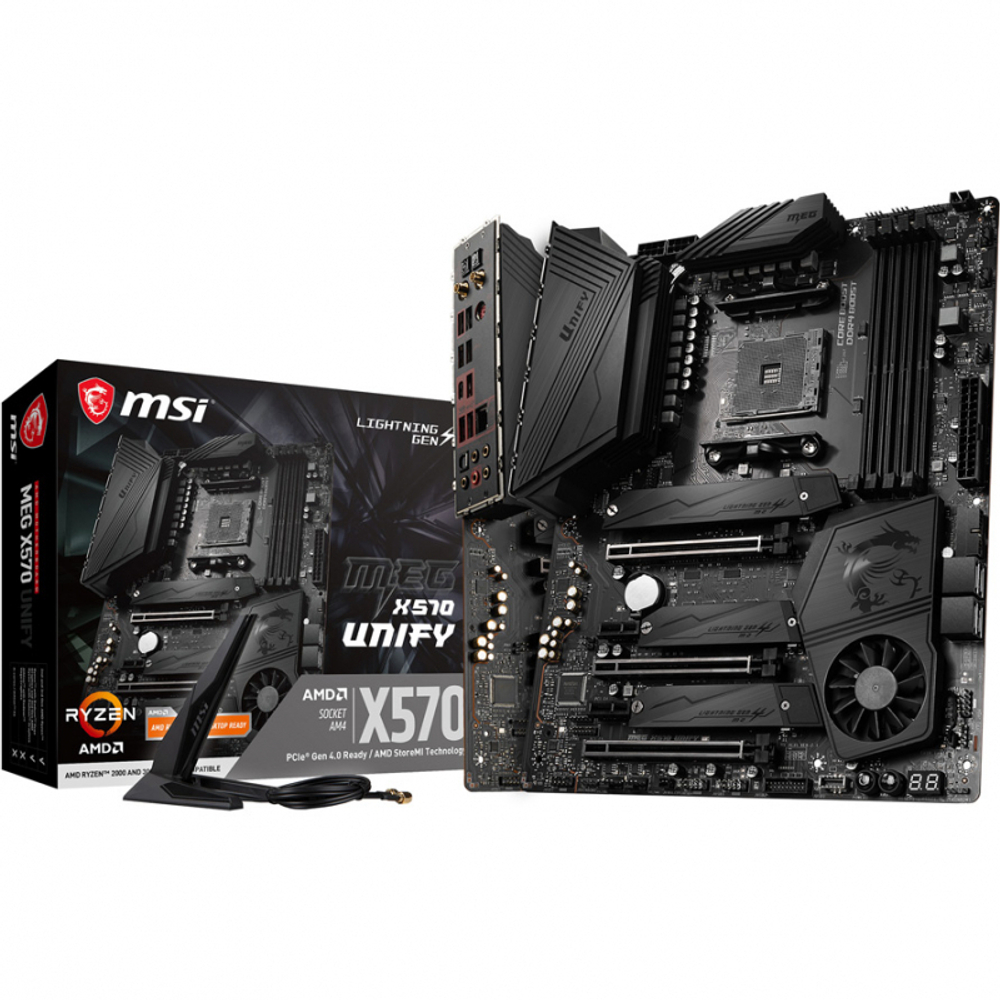 Материнская плата MSI AMD X570 SAM4 ATX MEG X570 UNIFY