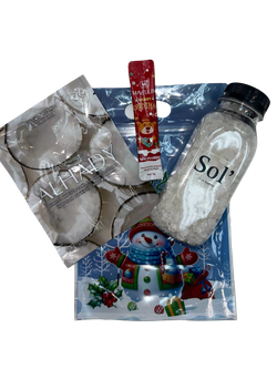 Подарочный набор в пакете "Снеговик"