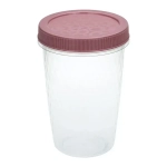 Банка для продуктов Ролл 1л Микс (разноцветный) 110x110x165 мм