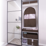 Чехол для шуб 100х60х18. Антимолевый