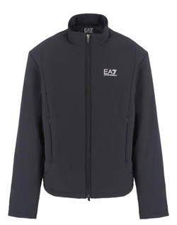 Мужская теннисная куртка EA7 Man Woven Bomber - черный