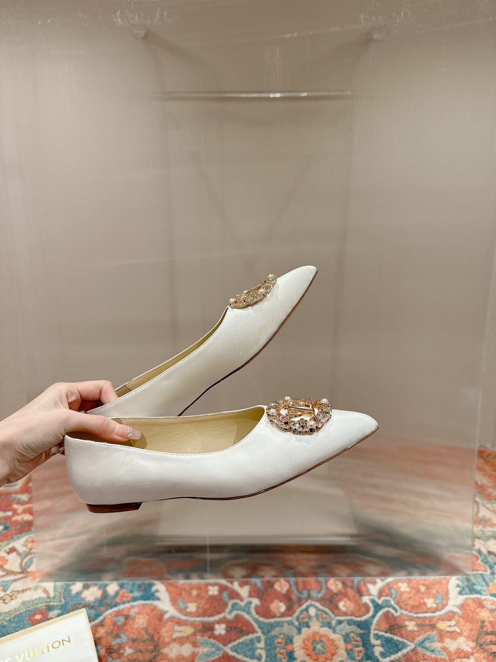 Louis Vuitton Met Flat Ballerina