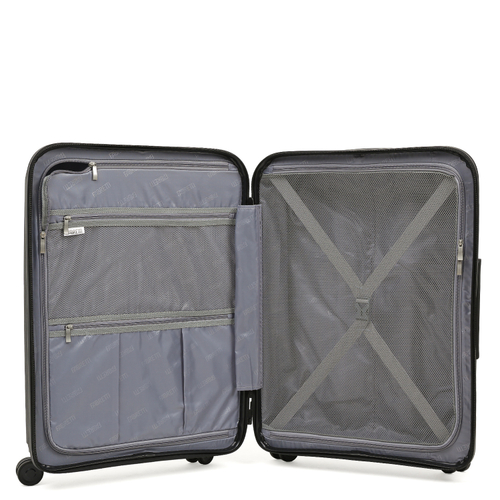 Чемодан средний (М) полипропилен "Fabretti"