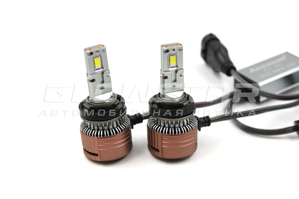 Aozoom P12/H8/H11 с вентилятором 12V 65W 6000Lm (комплект, 2шт)