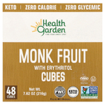 Health Garden, архат с кубиками эритритола, 48 кубиков, 216 г (7,62 унции)