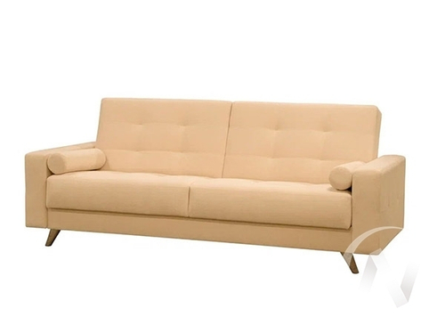 Диван прямой Рио 3 (БД) Aqua 01 (молочный)