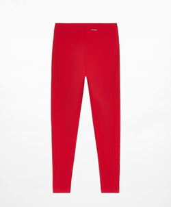 OYSHO Легинсы Compressive Core Control до щиколотки с высокой посадкой, красный