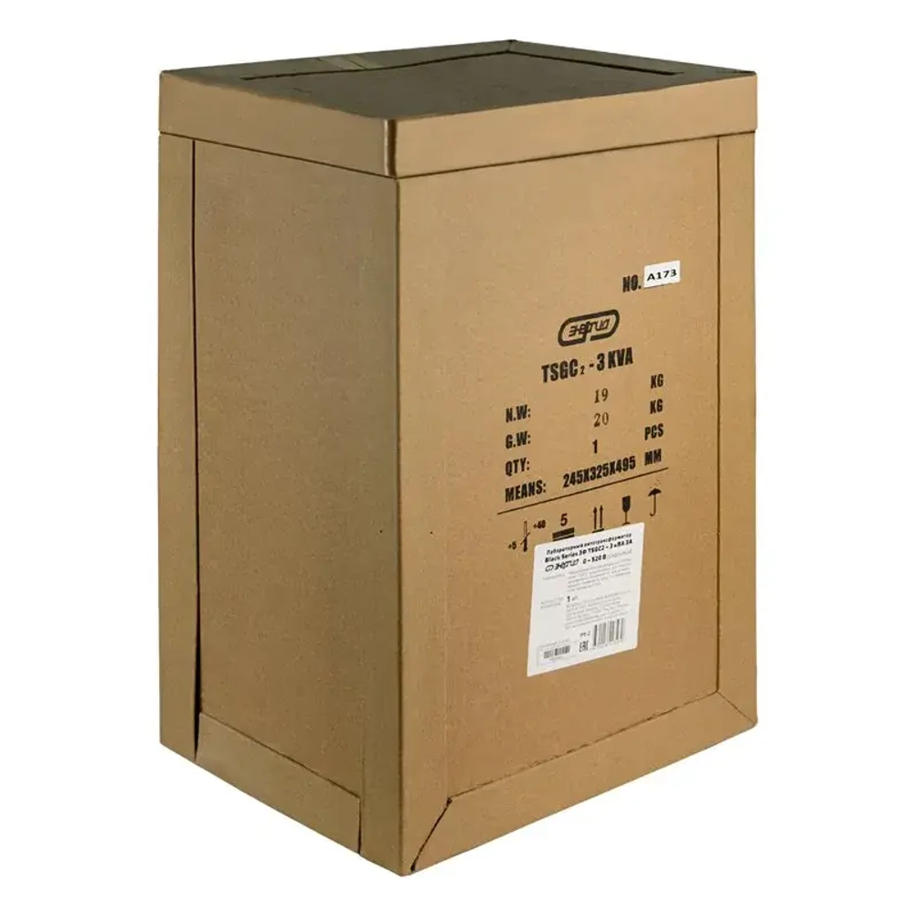 ЭНЕРГИЯ ЛАТР Black Series 3Ф TSGC2-3кВА 3А лабораторный автотрансформатор Е0102-0201